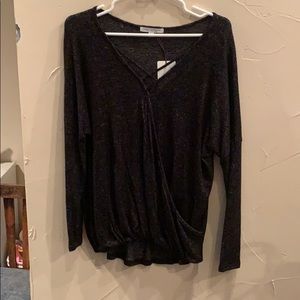 Black Long Sleeve Top